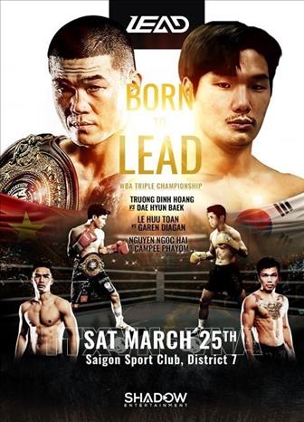 Giải Boxing tranh đai WBA châu Á sẽ lần đầu tiên diễn ra tại Việt Nam